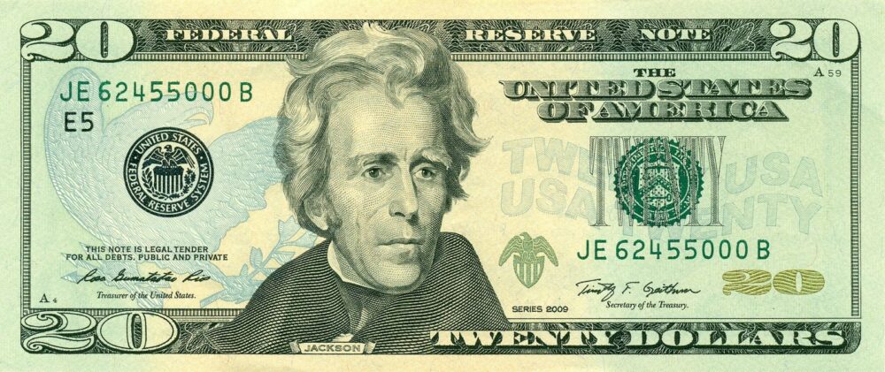 Buy USD $20 Bills Online