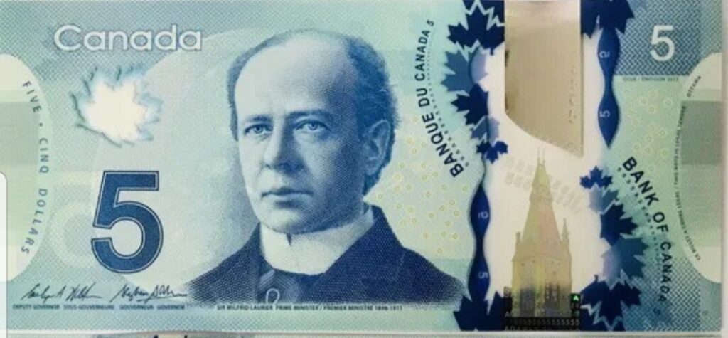 Buy CAD $5 Bills Online