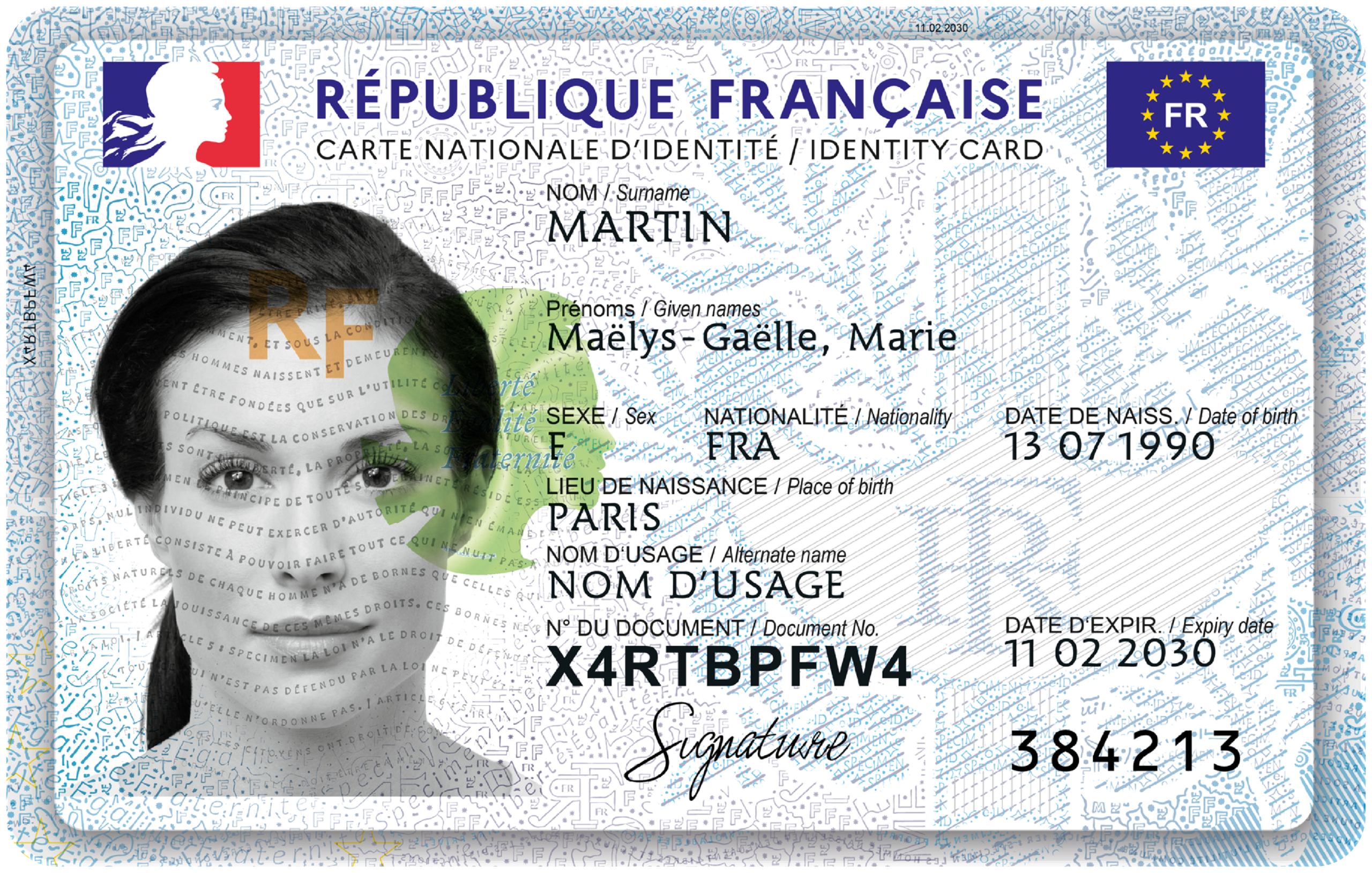 Buy French ID Card Online