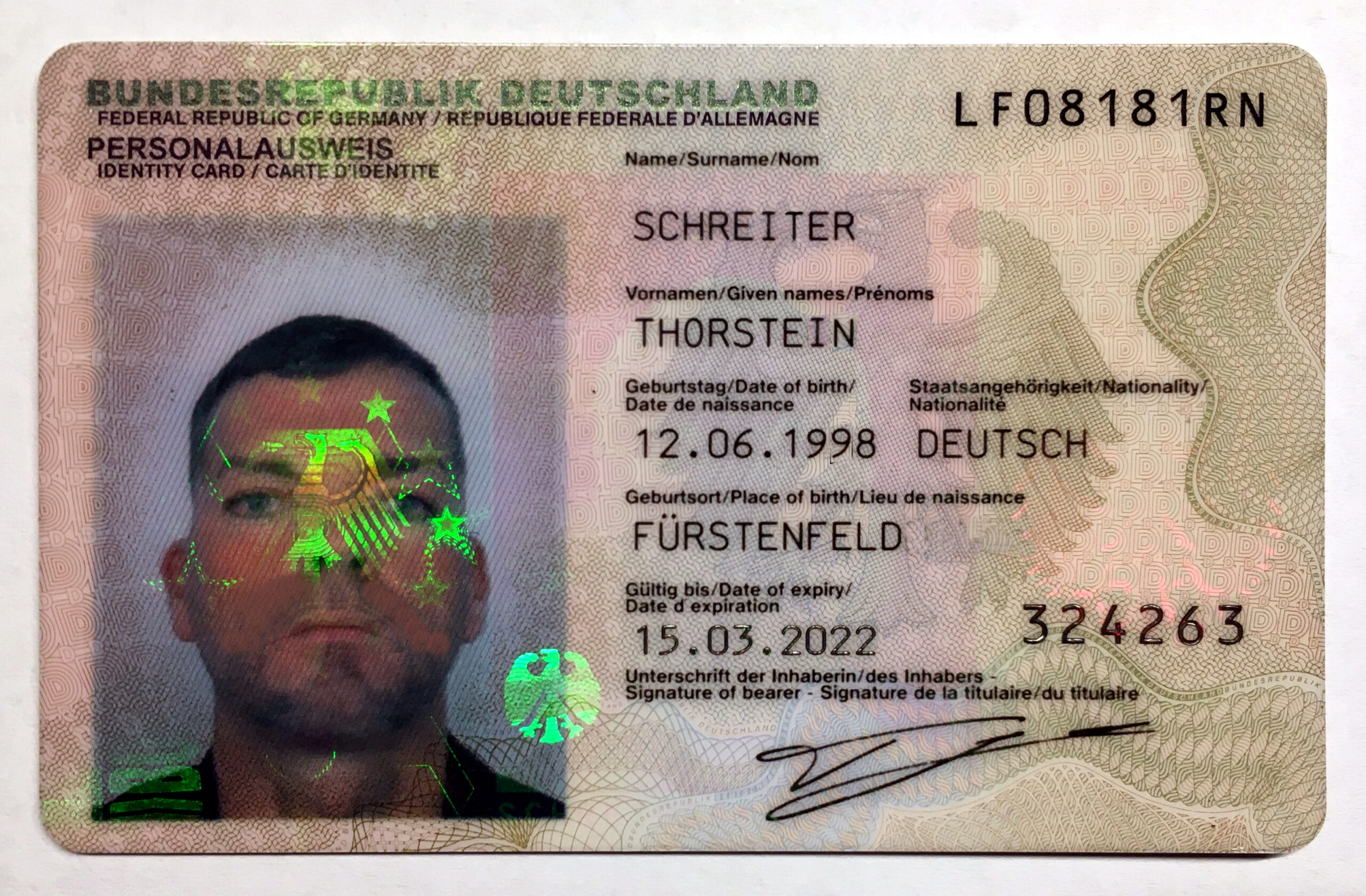 Buy German ID Card Online