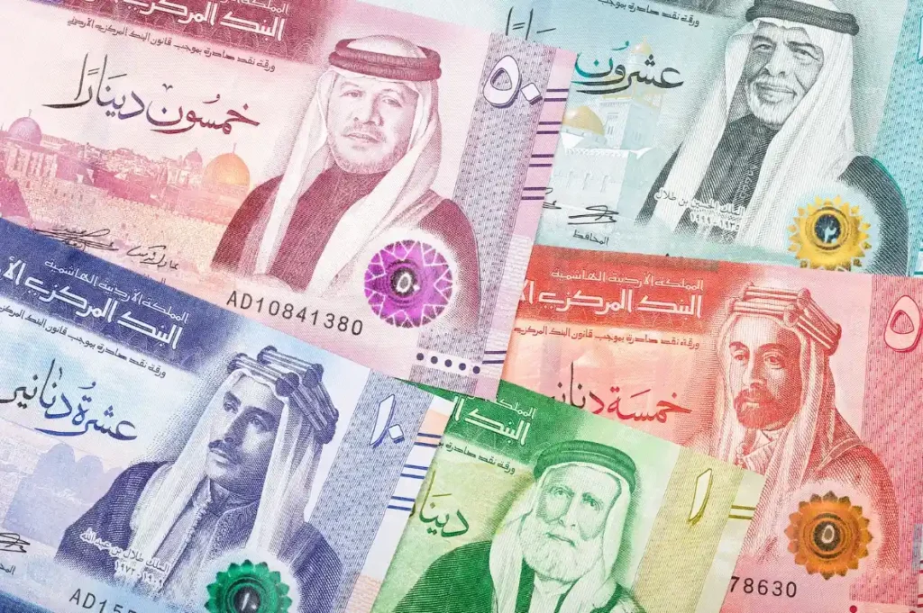Buy Jordanian Dinar Online